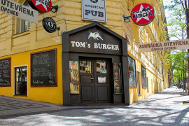 Restaurace v ulici Anny Letenské 