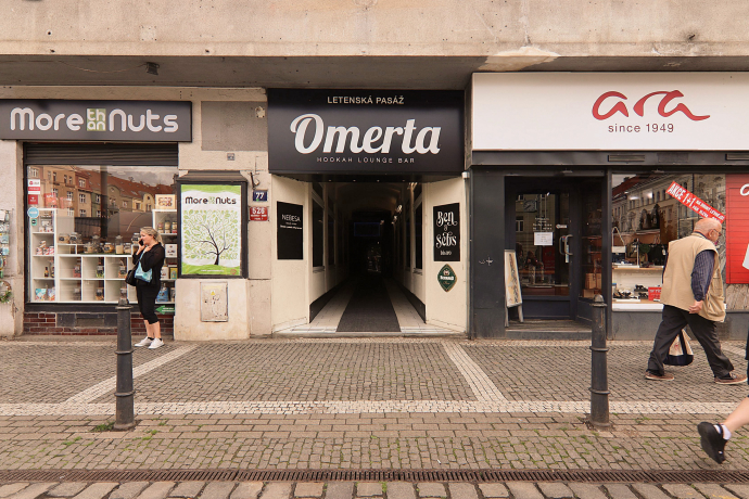 Restaurant in Milady Horákové street