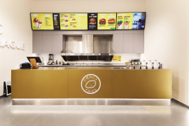 Jednotka rychlého občerstvení v Revoluční ulici