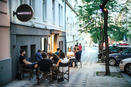 Restaurant in Budečská street